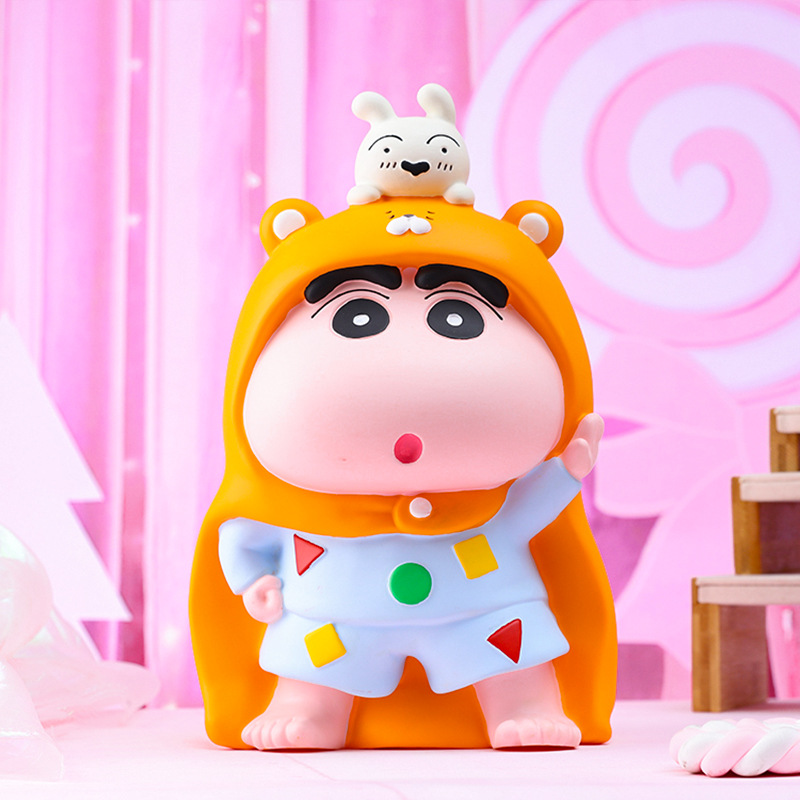 Emocional capabala alcancía vinilo durable alcancía regalo para niños decoración de escritorio entrega de una sola pieza