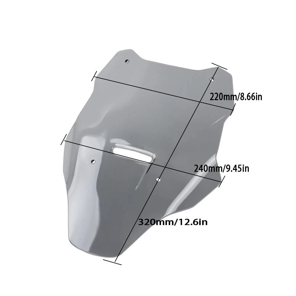 Suitable for Yamaha Tracer 7/Tracer 7 Gt 2025 Windshield Windshield Spoiler Windshield