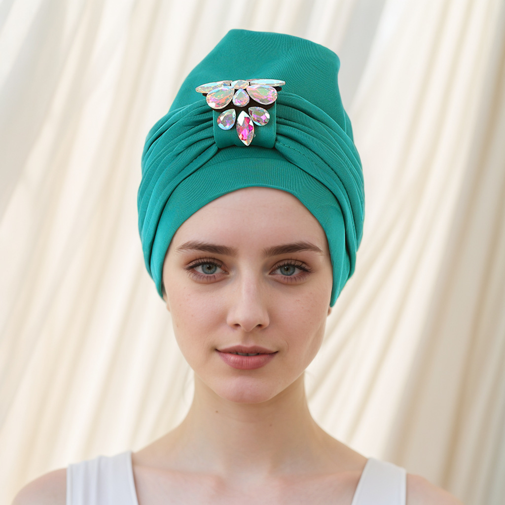 Chapeau musulman Espace musulman laminé foret froissé laminé chapeau africain chapeau indien_voghion.com