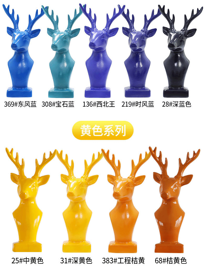 Haoshun factory direct camp Haoshun paint metal paint black and white gold car color change wall paint hand-cranked self-spray paint