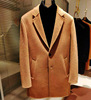 2021 Early spring Pure wool woolen coat fashion daily Versatile tailored collar Full Cashmere Woolen overcoat coat