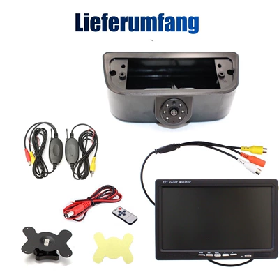 Vehicle camera – in vehicles - 7inch-desktop-wireless-module-for-reverse-camera
