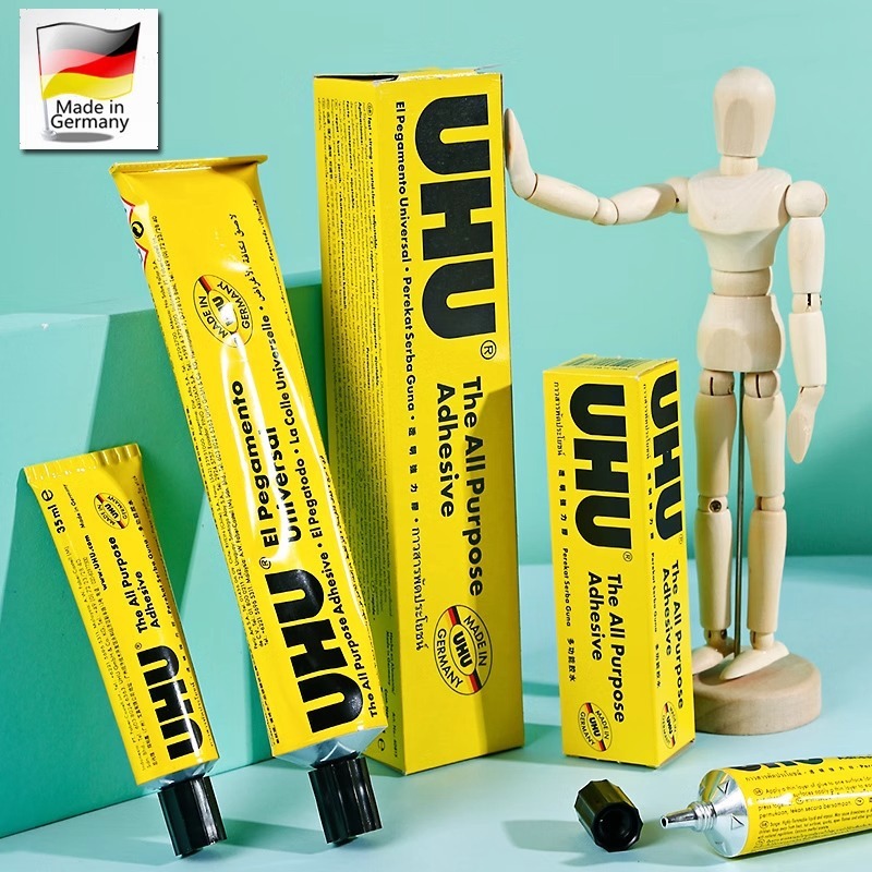 Germany imported UHU strong glue handmade transparent wood universal glue model glass metal woodworking Germany imported UHU strong glue handmade transparent wood universal glue model glass metal woodworking
