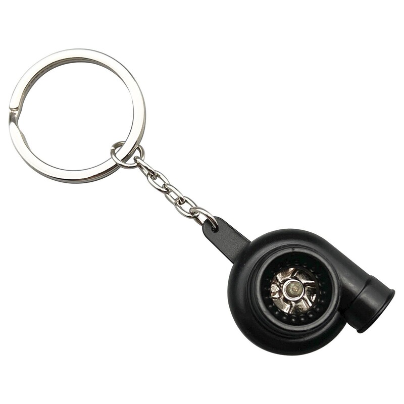 Cross-Border Foreign Trade Personalized Mini Car Turbocharger Keychain Pendant Creative Car 4S Store Auto Show Gift