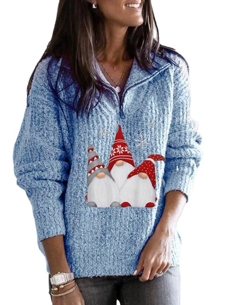Blue-Santa Claus