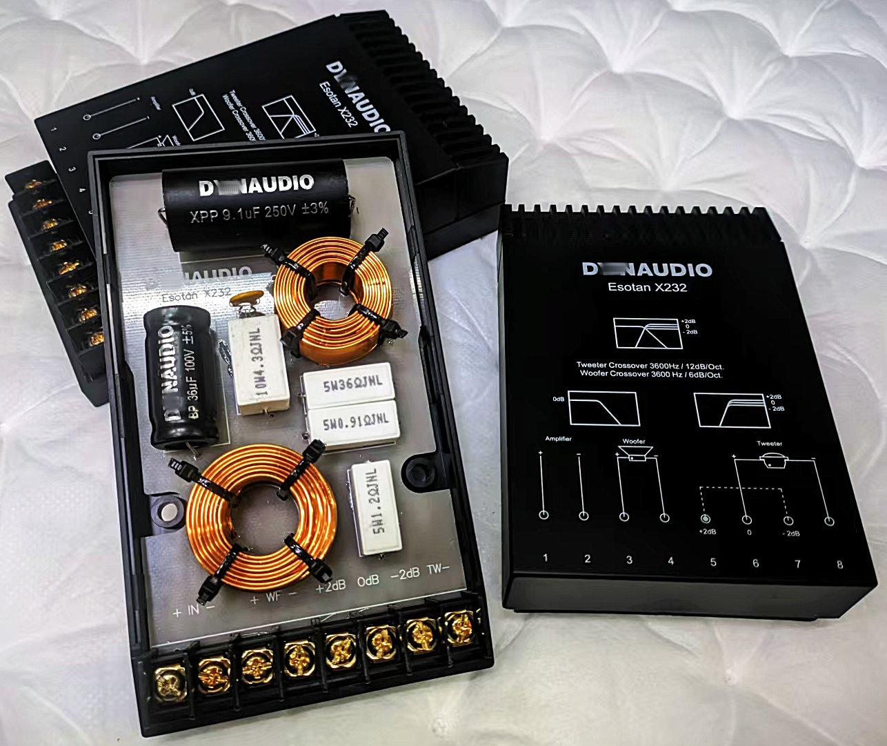 Danish Dynaudio ESOTAN 232 MKⅡ two-way tweeter and subwoofer upgrade modification kit