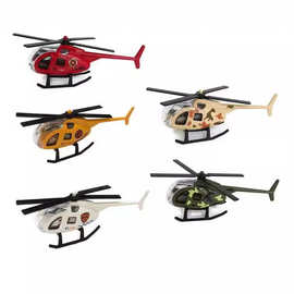 合金飞机模型军事摆件 金属玩具男孩玩具仿真直升飞机战斗机跨境