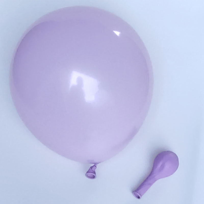 12 pulgadas 2,8G macaron púrpura 100 unids/bolsa