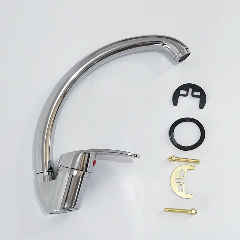 Grifo Mezclador de Cocina de Aleación de Zinc, Control de Temperatura, Galvanizado, para Fregadero de Cocina