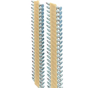 4.0*35 Ring Pattern Electroplating Ppn Full Cap Paper Row Nails Factory Direct Sales Export Quality
