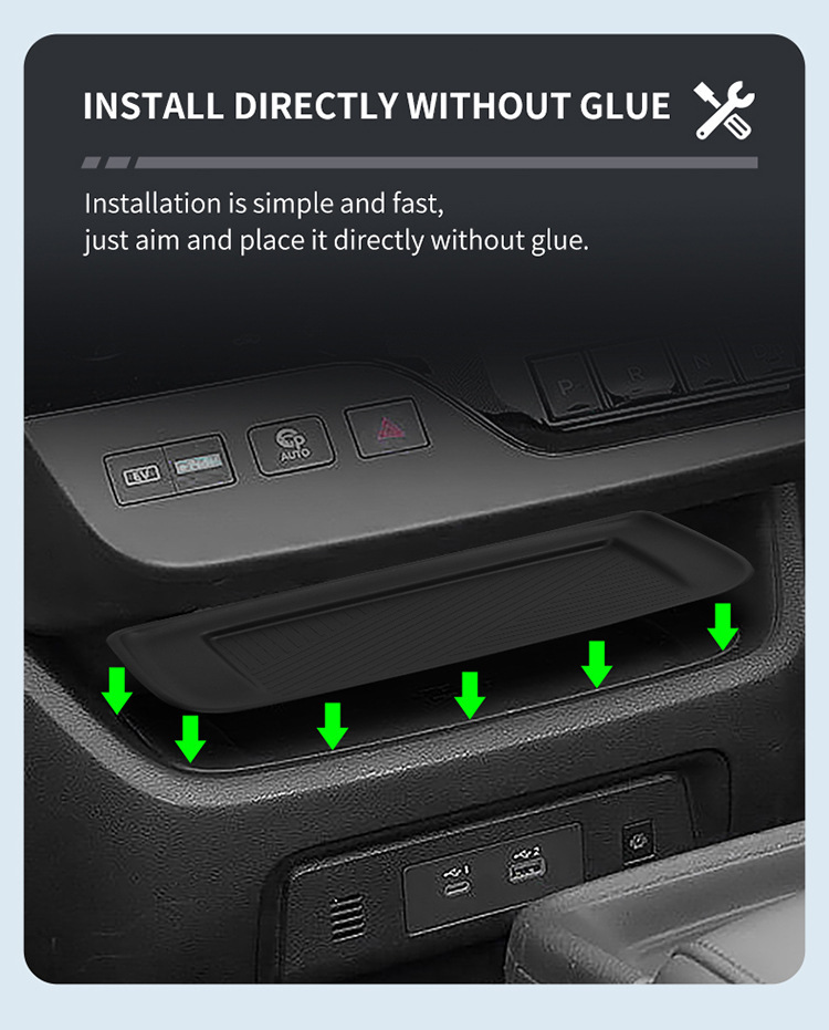 Suitable for 23-25 Serena C28 Central Control Wireless Charging Silicone Anti-Slip Mat Car Special Modification Accessories
