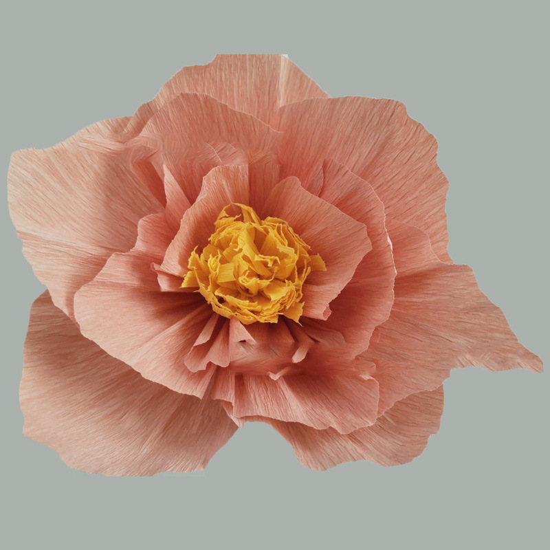 Compromiso sala de bodas decoración de flores plisadas nueva casa vestido de fiesta de boda Fondo pared tridimensional papel flor decoración suministros