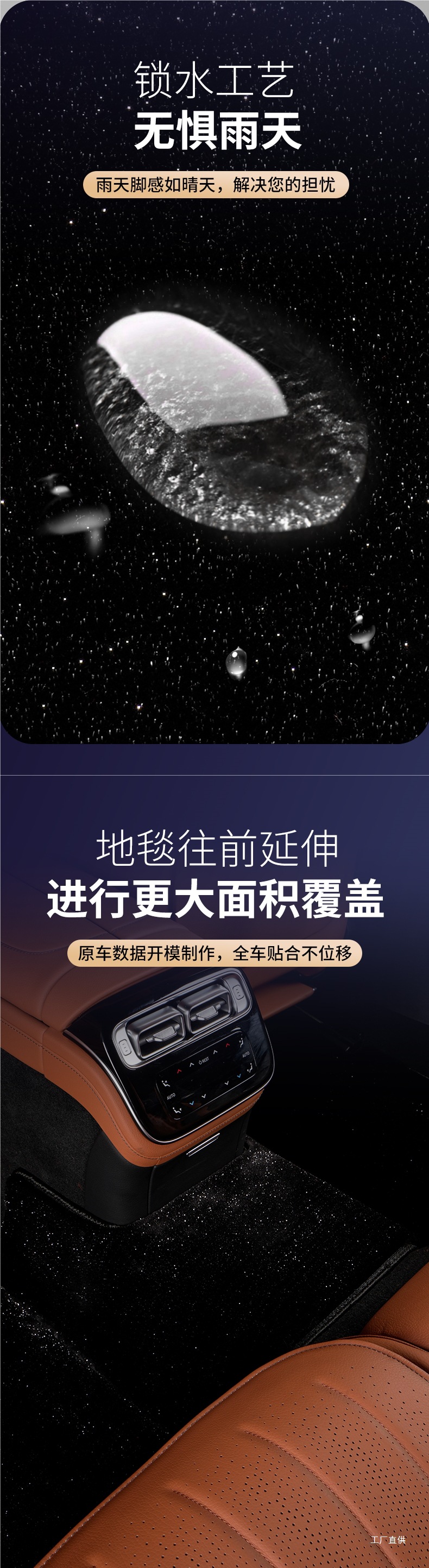 Starry Sky Blanket Foot Mats Imitation Cashmere Cashmere Plush Thickeneded Car Foot Mats Upper Carpet Special Original Car Peihui