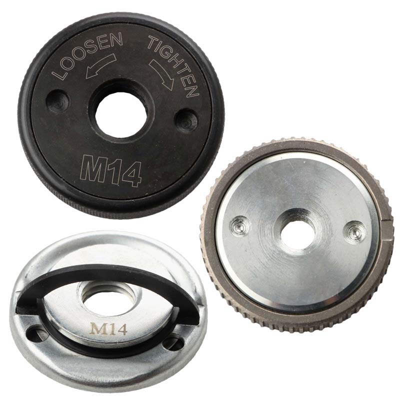 跨境厂角磨机M10.M14.5/8-11自锁压板磨光机便携式快速夹锁下压板