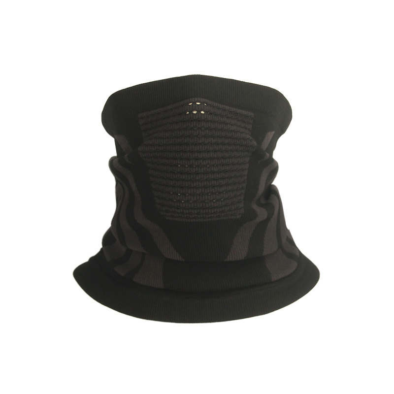 Nuevo cuello deportivo cuatro estaciones máscara de esquí transpirable al aire libre medio cara protección solar a prueba de frío a prueba de viento ciclismo calentamiento围兜