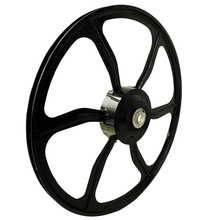 26寸鎂合金一體輪電機電動自行車山地車電機自行車配件