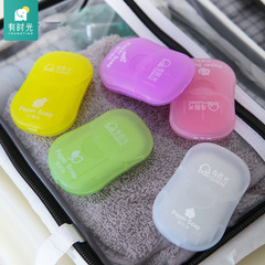 5 Pack Portable Travel Soap Bar Paper Outdoor Disposable Hygiene Cleaning Soap Sheets Hand Wipes Mini
