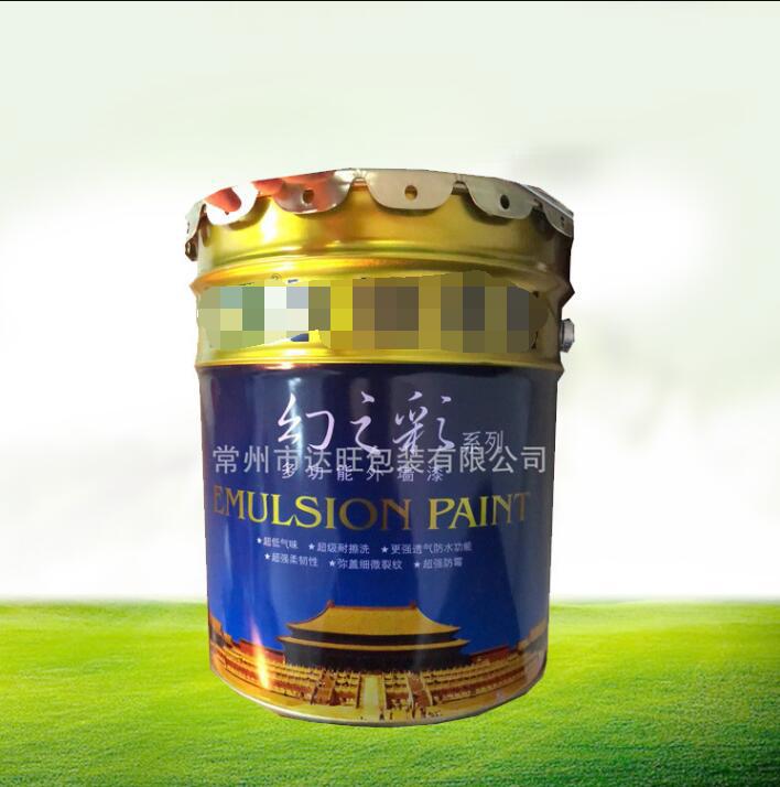 马口铁油漆桶 常规18L马口铁圆桶 化工涂料金属包装桶