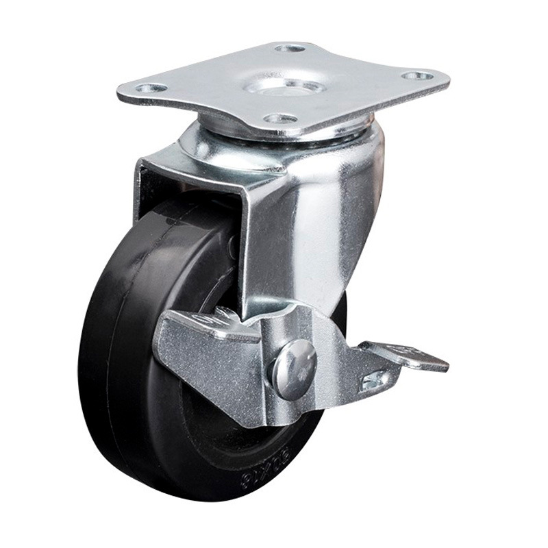 Ruedas Pivotantes de Poliuretano PU de 1 1.5 y 2 Pulgadas con Freno para Equipos y Logística image 6
