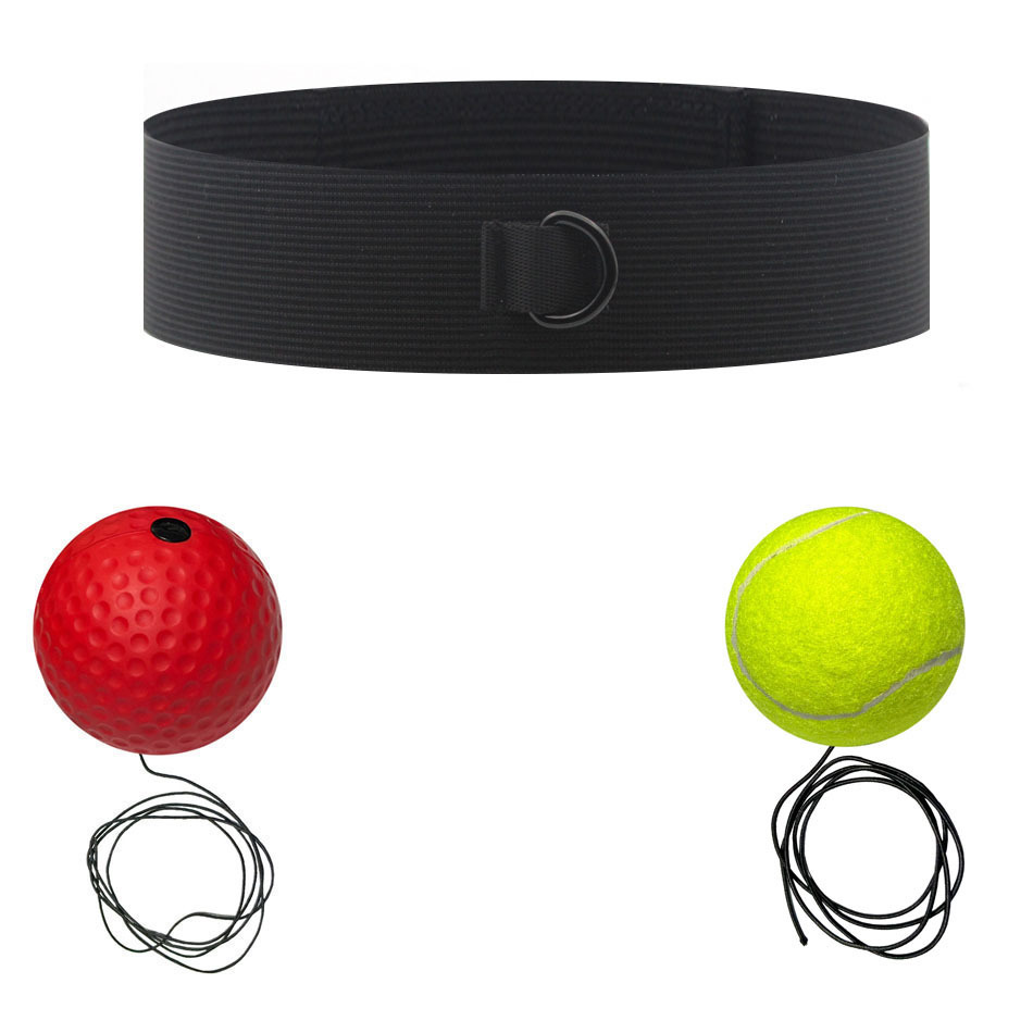 Bola de reacción de boxeo montada en la cabeza Descompresión para niños Bola de ventilación Bola de velocidad mágica Entrenamiento de habilidades para adultos Sala de fitness