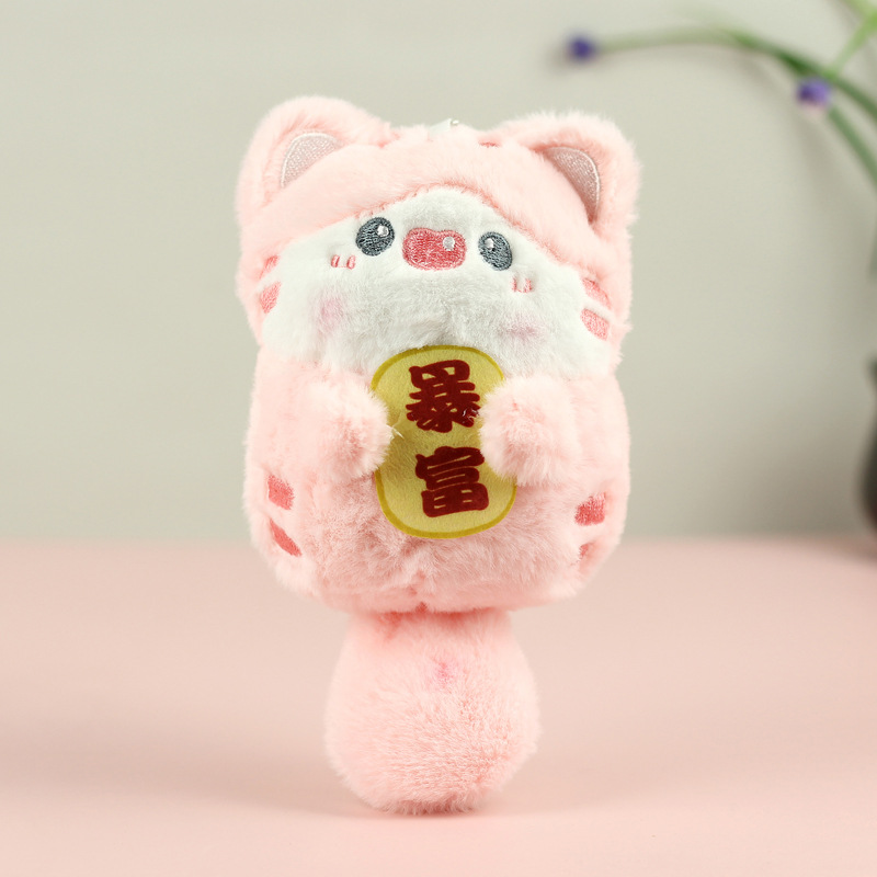 Red celebridad adorables llamando gatitos colgantes juguetes de peluche muñecas bolsas colgantes llaveros muñecas