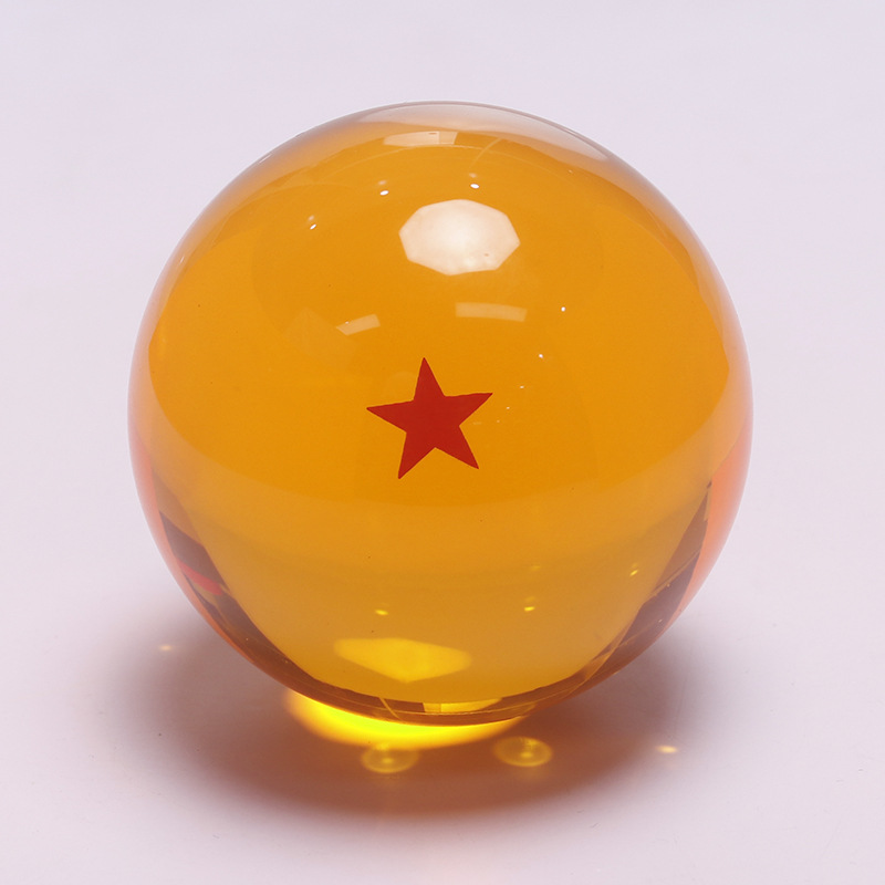 Suministro disponible de figuras de resina de Dragon Ball, adornos de bolas de resina, figuras de juguete de Dragon Ball de siete estrellas, regalos creativos.