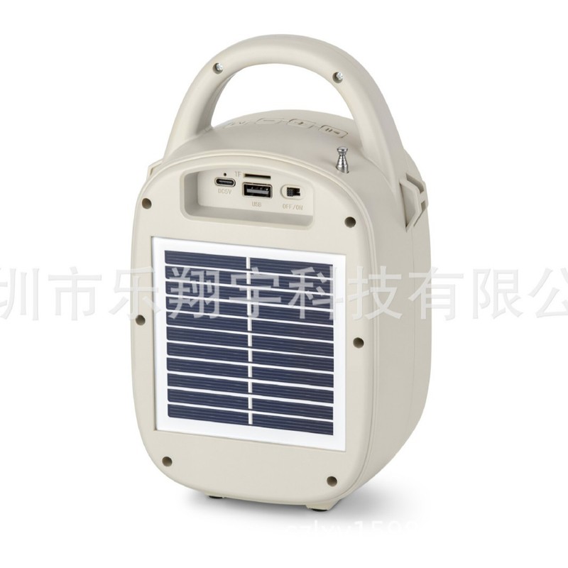 L12 アフリカホット販売新しい屋外バックパックソーラーパネル充電 Bluetooth ステレオサブウーファーラジオ付き|undefined