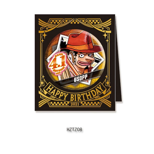 Бейдж дня рождения Comic Factory ONE PIECE Лuffy Zoro Chopper Sanji Nami стойка для бейджей на день рождения