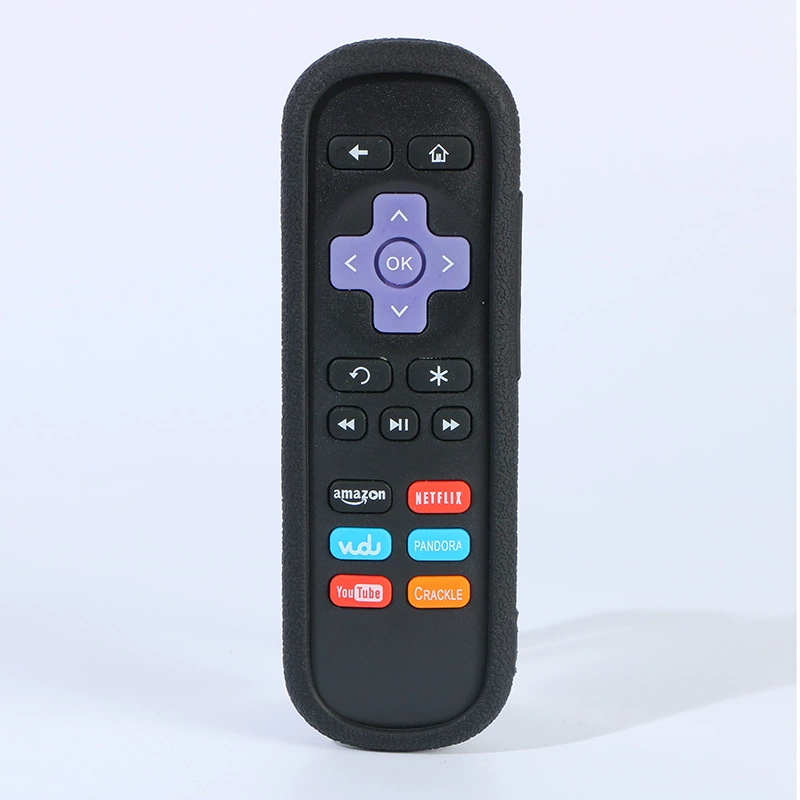 Universal silicone remote control, rainbow protective case, increased thickness, fall protection