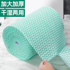 Disposable lazy wiping cloth home supplies non-woven paper kitchen paper washable dry and wet two-use thick dishwashing cloth