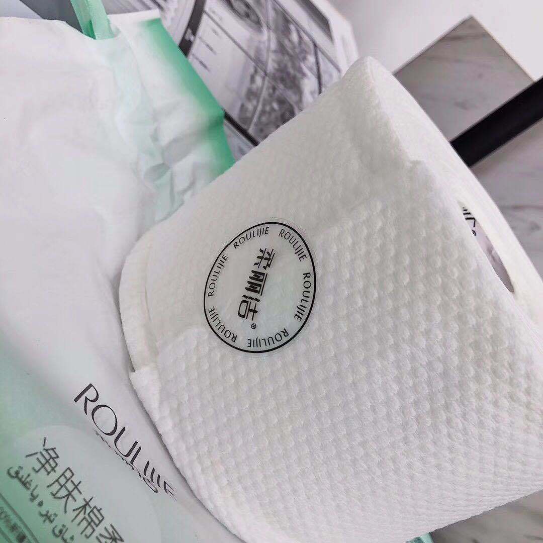 Nueva Toalla de cara suave de Lijie Toalla de cara de algodón puro salón de belleza perla patrón húmedo y seco de doble uso Toalla de cara