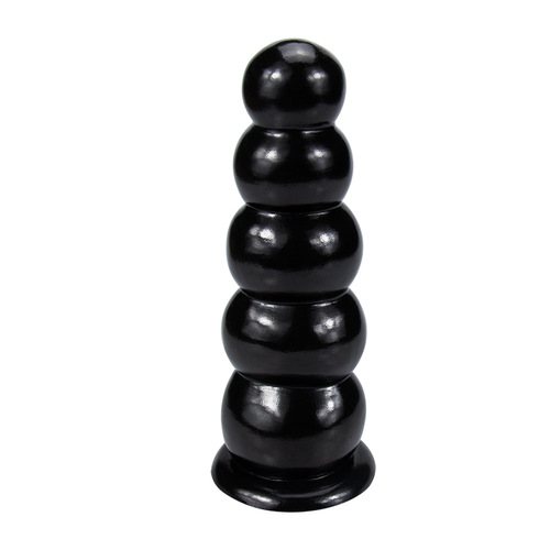 New five-bead anal plug masturbation massager for men and women, soft and sexy backcourt beads, adult performance products