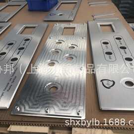医疗设备铝面板铝刻字加工铝表面处理6063铝阳极铝板定制加工