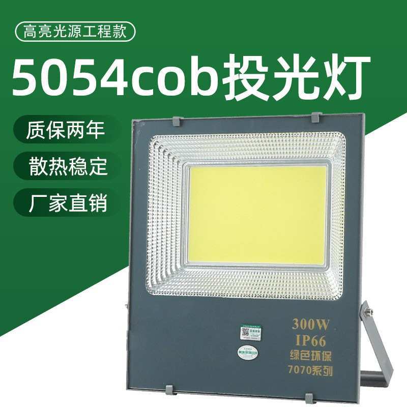 Yaming Lighting led flood light outdoor waterproof floodlight 5054-foot power cob projection light tree light Wholesale