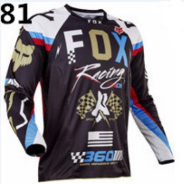 Nuevo FOX Bicicleta de montaña Ropa de ciclismo Motocross Ropa de descenso Camiseta transpirable Top de manga larga al por mayor
