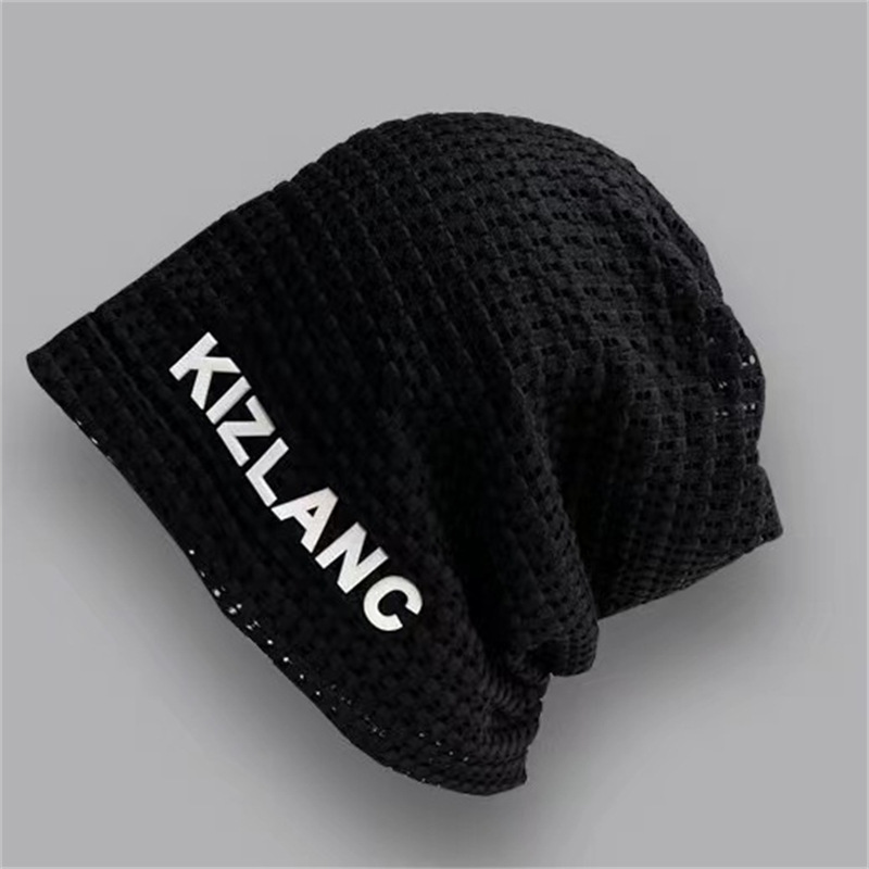 El verano puede llevar sombrero frío, sombrero de pila, bolsa de punto, pañuelo de cabeza grande, cara de letras pequeñas, sombrero de invierno