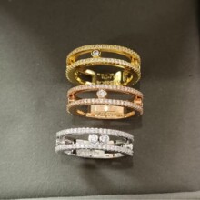 ��Ʒ�|÷����荻��ӽ�ָ �18K�����ԕr�иаٴ�L��M������H��