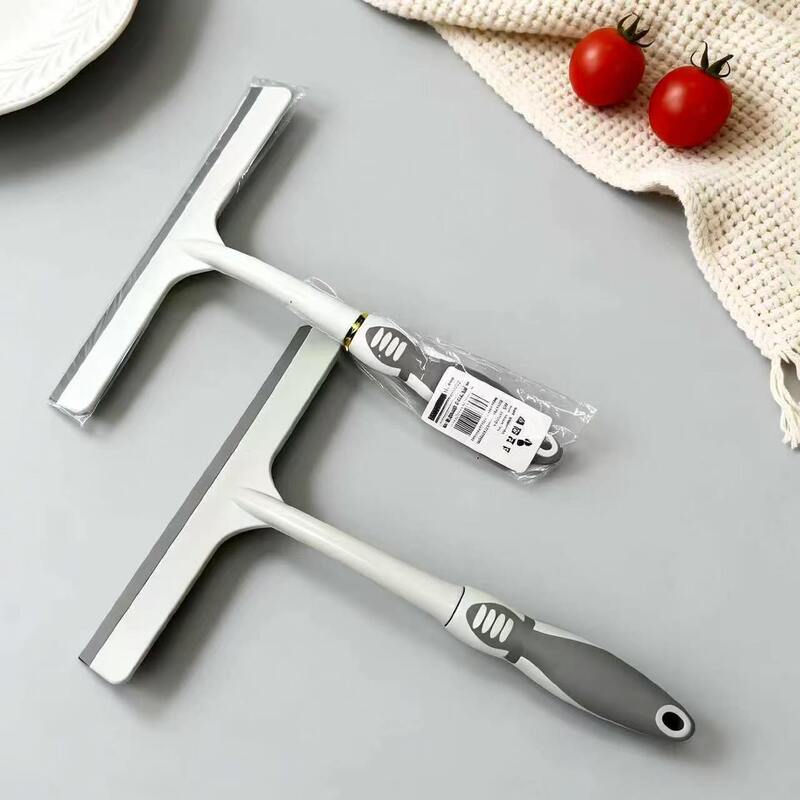 Household Silicone Glass Wiper with Non-Slip Handle, Multi-Functional Cleaning Tool, Kitchen Window and Countertop Wiper Household Silicone Glass Wiper with Non-Slip Handle, Multi-Functional Cleaning Tool, Kitchen Window and Countertop Wiper