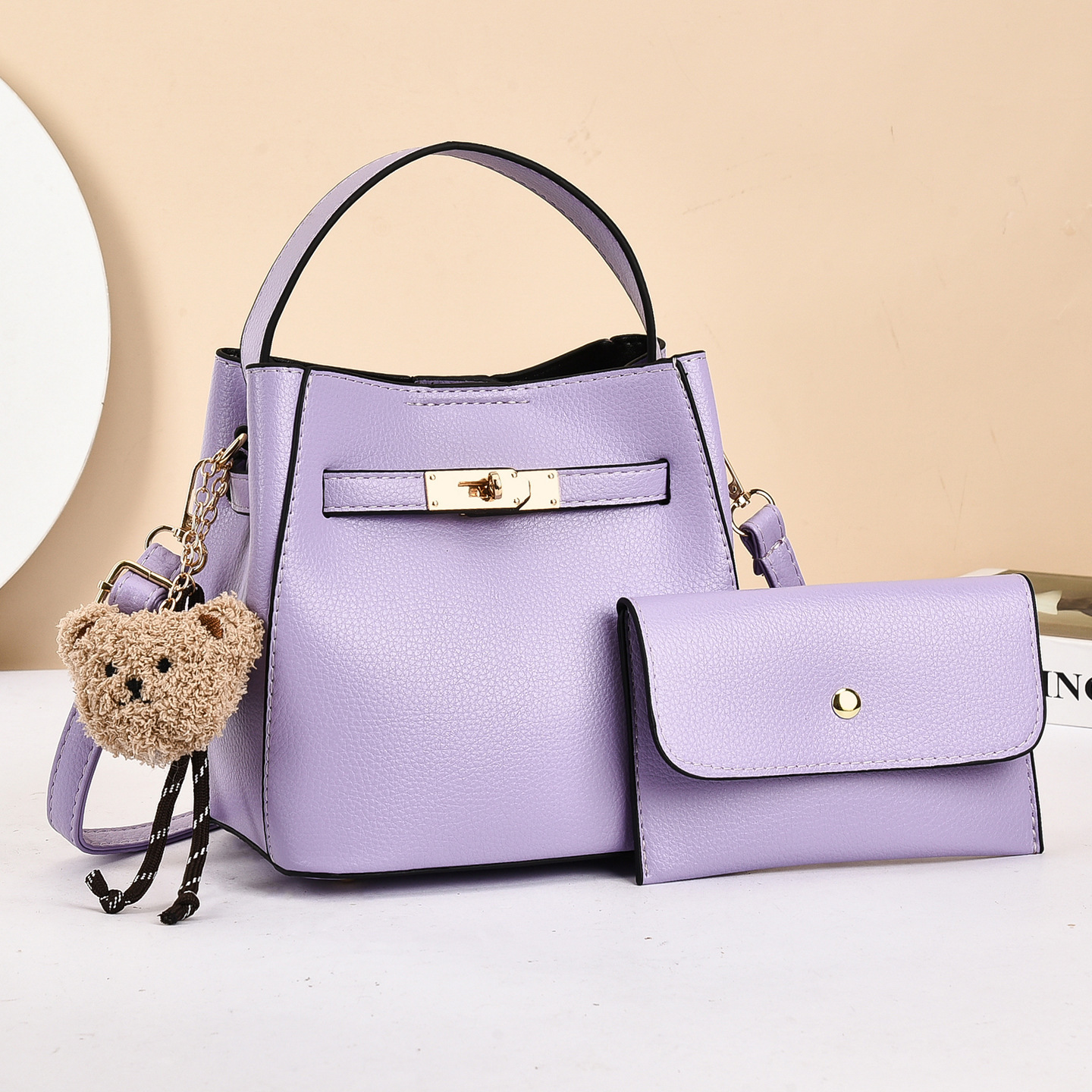 2026 nuevo temperamento de alta calidad bolso de mano de bloqueo de mujer simple gran capacidad bolso de madre universal bolso de hombro image 9