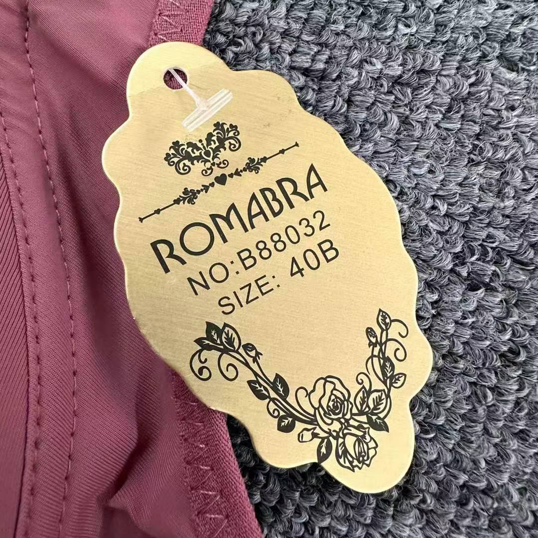 Bra de ropa interior de madres transfronterizas delgado de mediana edad sin anillo de acero cómodo bra de algodón agrupado grande bra al por mayor