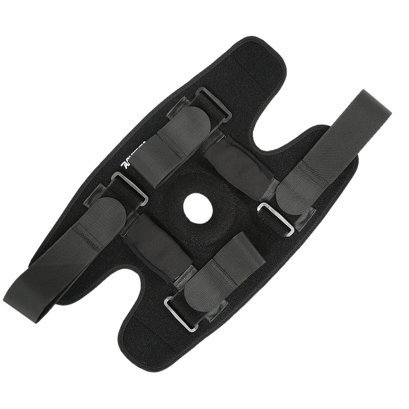 Rodillera al aire libre transpirable deportes profesional equitación montañismo acero primavera rótula hombres y mujeres equipo de protección en stock fábrica al por mayor