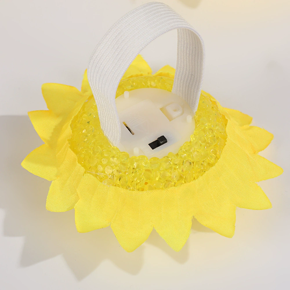 Handheld lights solar-powered, flashlight, sunflower