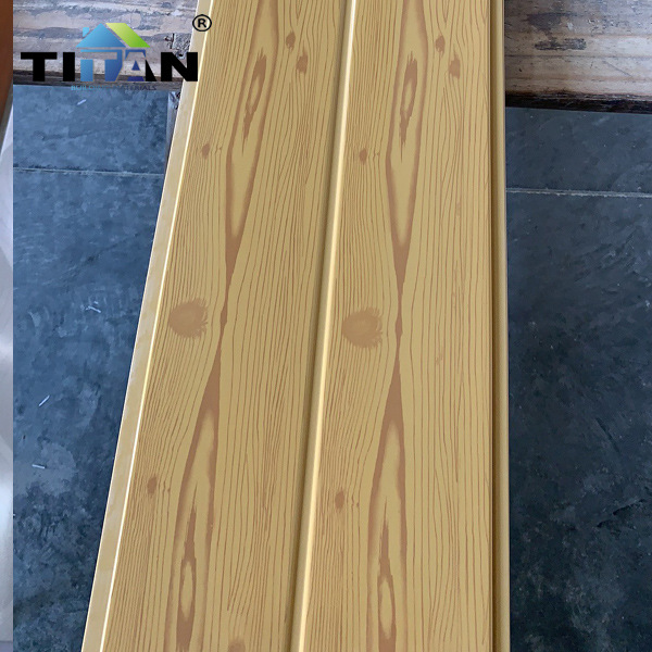 Techo de baldosas de aluminio PVC techo de la sala de estar diseño