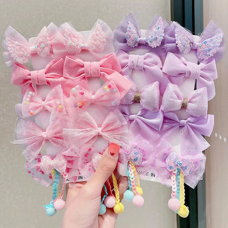 Lindo princesa arco horquilla Corea del Sur Nueva horquilla para niños chica pelo roto flequillo clip accesorios para el cabello del bebé
