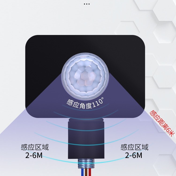 12V24V110V220V 赤外線センサー光制御遅延家庭用屋外防水人体センサースイッチ|undefined