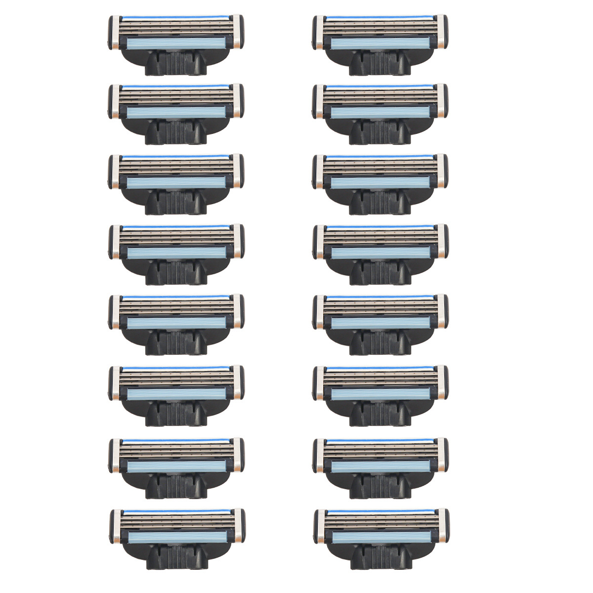Maquinilla de afeitar manual de 3 capas, cuchillas universales, precio de fábrica para comercio exterior