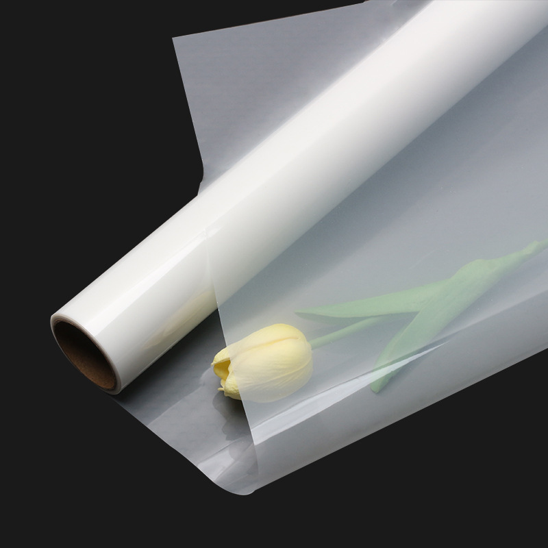 Celofán de color cristal OPP película jalea ramo translúcido material de embalaje flor impermeable papel de embalaje al por mayor