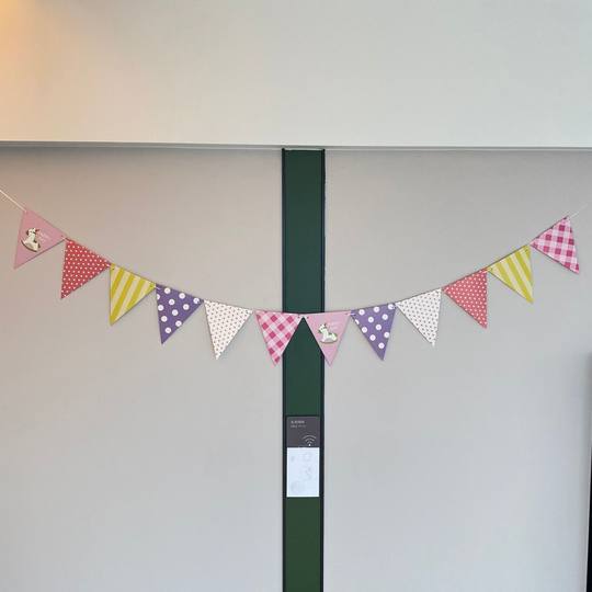 Small Wooden Horse Triangle Pull Flag Banner Festival Decoration Birthday Party Decoration Kindergarten Triangle Flag Paper Wholesale