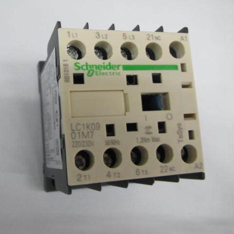 原装正品LC1K0901M7 AC220V 50/60Hz Schneider三级交流接触器