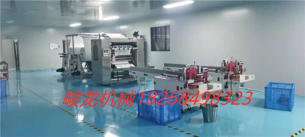 Automatic high speed folding wet wipes